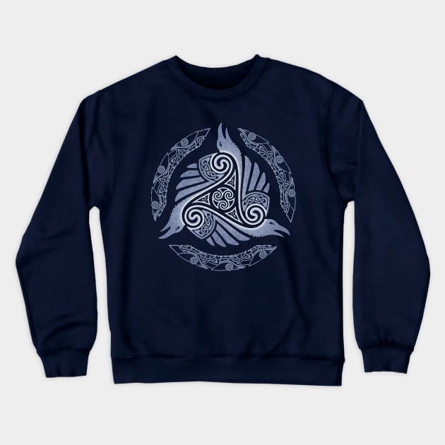 RAVEN'S FEAST Crewneck Sweatshirt by RAIDHO